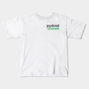 Podcast Chowk Text Logo Small Kids T-Shirt